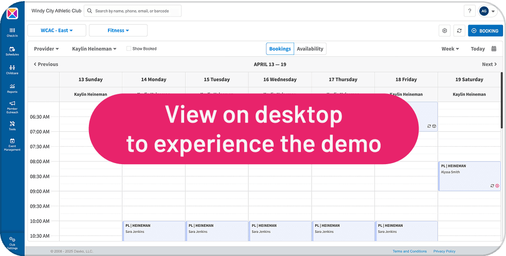 Experience effortless scheduling in seconds